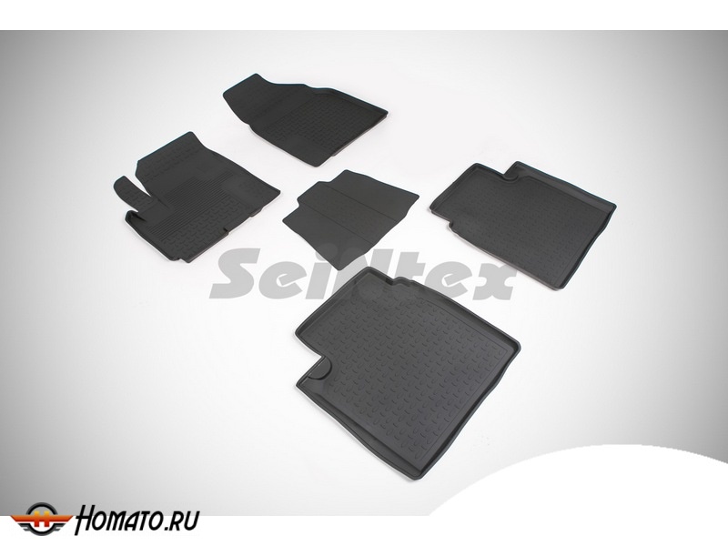 Резиновые коврики Lifan X60 2013- | с высокими бортами | Seintex