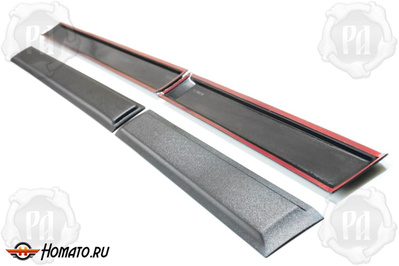Молдинги на двери для Хавал Н7 2025+ | шагрень