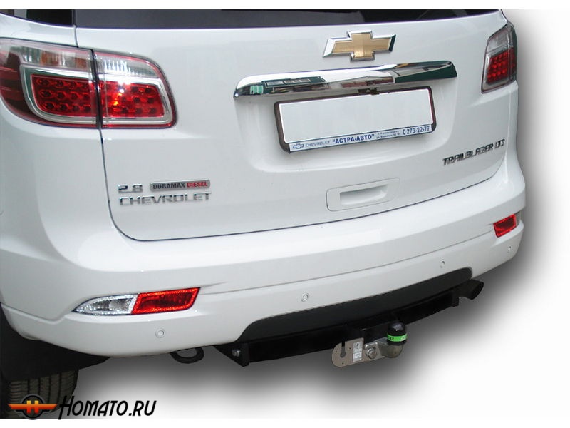 Фаркоп CHEVROLET TRAILBLAZER (GM800) 2012- | шар F - кованый | Лидер Плюс | C216-F