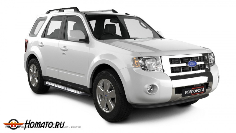 Пороги подножки Ford Maverick 2004-2007 | алюминиевые или нержавеющие