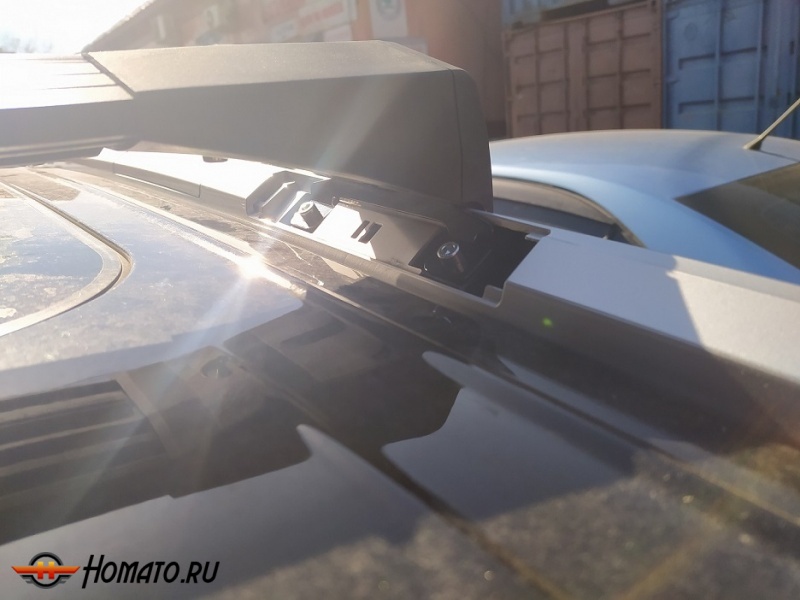 Багажник для Nissan Murano (Z52) 2016+ | в штатные места на штатные низкие рейлинги | LUX Bridge