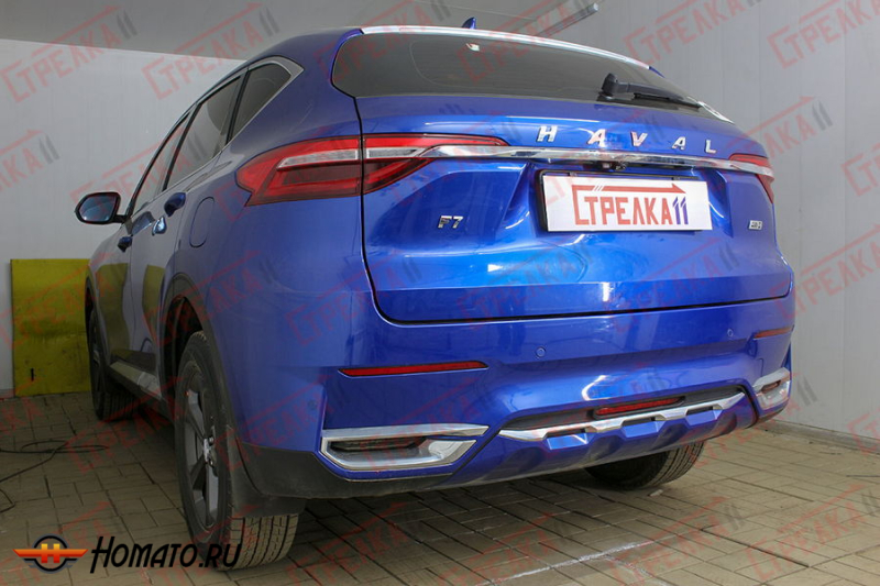 Защита задней камеры HAVAL F7x 2019-2024