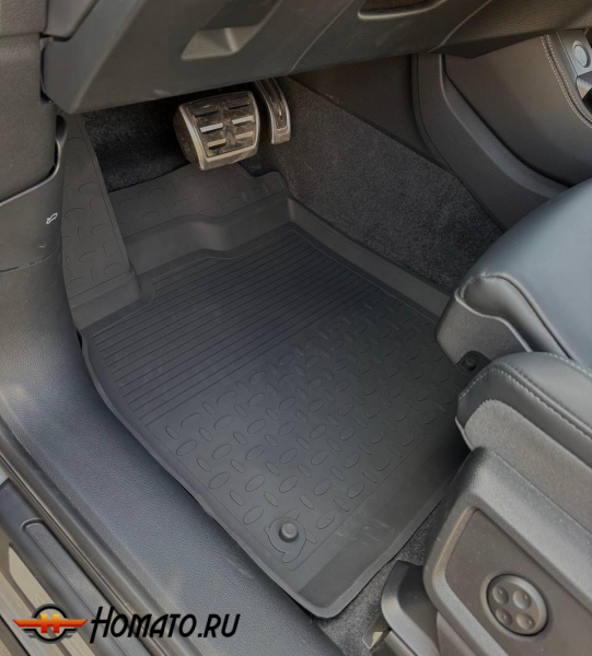Резиновые коврики Audi Q5 L 2021+ (Китай) | с высокими бортами | Seintex