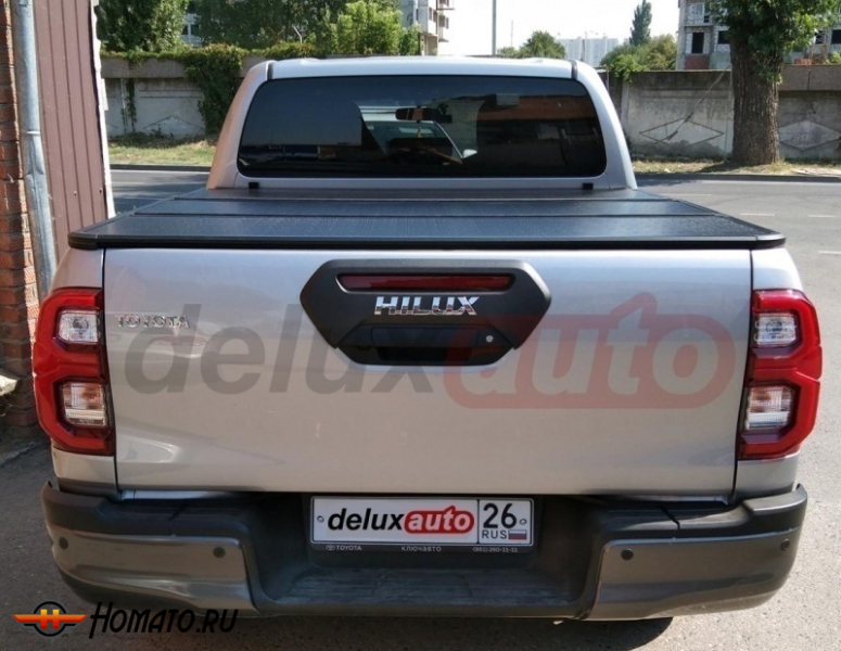 Крышка кузова Foton Tunland G7 2023+ | короткий кузов | H3, 3 секции, алюминий