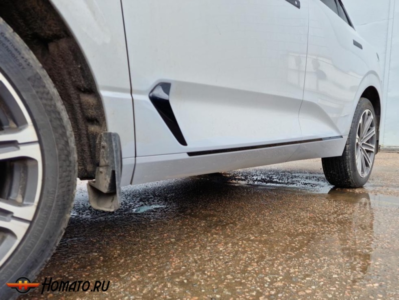 Накладки на низ дверей для Changan Uni-K | 4 штуки, декор