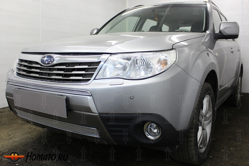 Защита радиатора для Subaru Forester SH (2008-2012) | Премиум