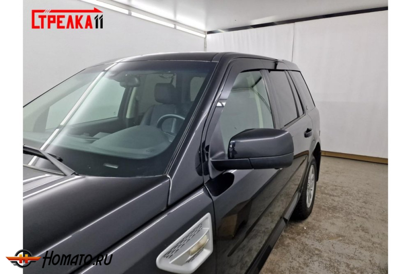 Дефлекторы Land Rover Freelander 2 2006-2014 | из 6 частей, премиум, плоские, 2D