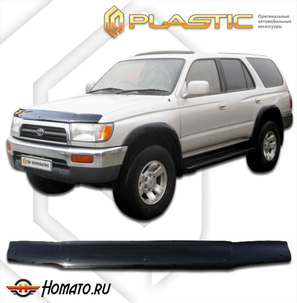 Дефлектор капота Toyota 4Runner 3 1995-2002 | черный