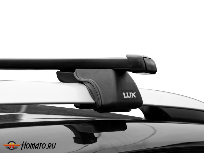 Багажник на крышу для JAC S7 2020- | на рейлинги | LUX Классик и LUX Элегант