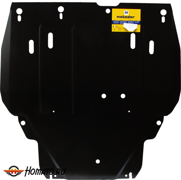 Защита картера Dodge Grand Caravan 2007-2010 | двигатель + КПП, 2 мм, сталь | MOTODOR | 00310