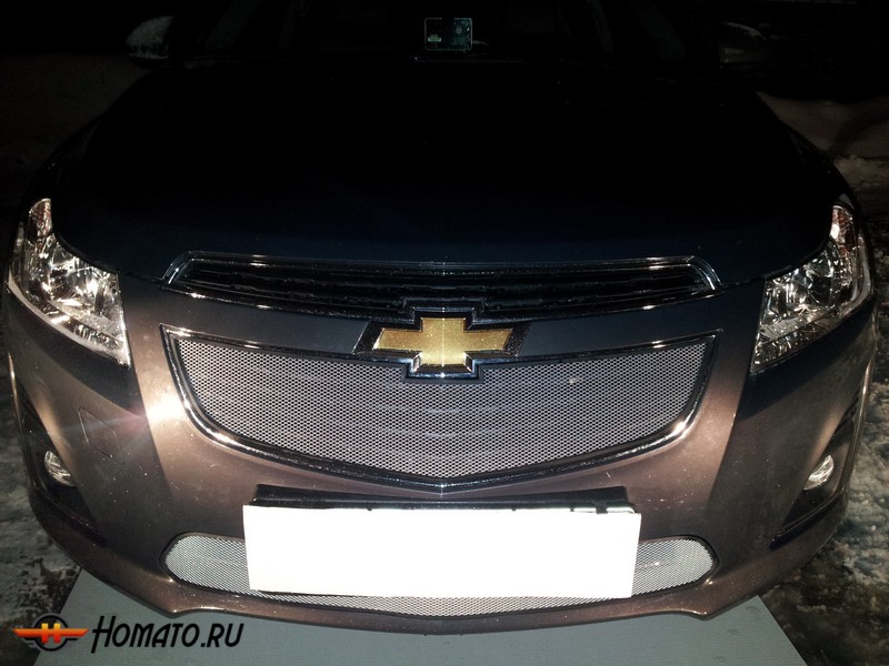 Защита радиатора для Chevrolet Cruze (2013-2015) рестайл | Стандарт
