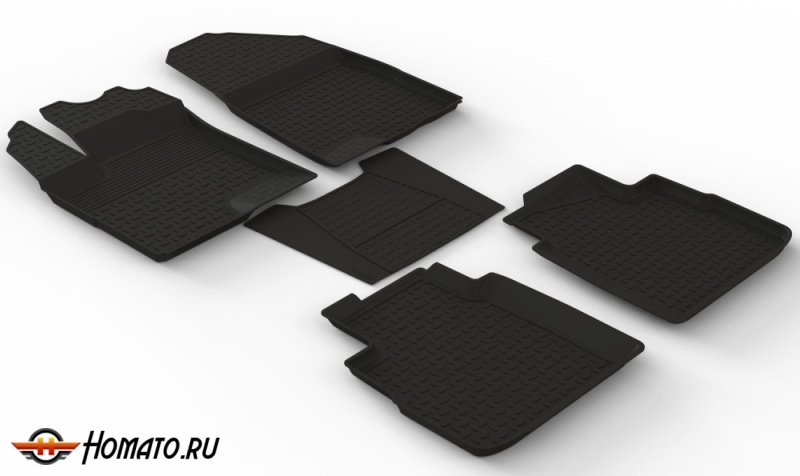 Резиновые коврики Haval H7 2025+ | с высокими бортами | Seintex