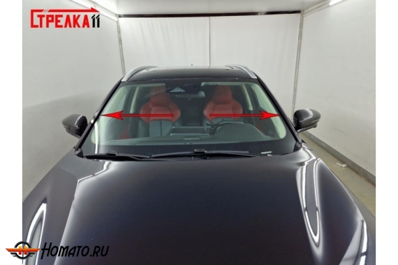 Премиум водостоки дефлекторы лобового стекла Changan Uni-S