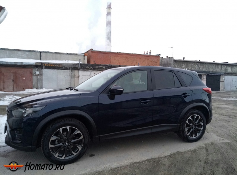 Расширители колесных арок (30 мм) для Mazda CX-5 2011+/2015+ | шагрень