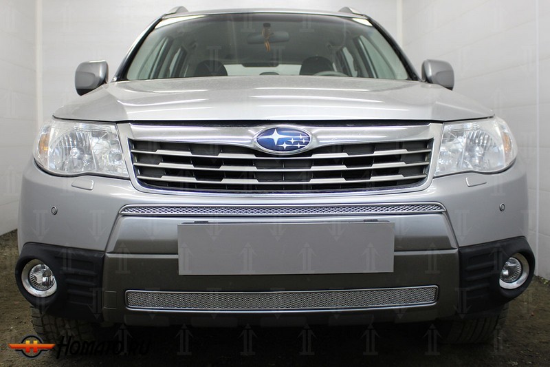 Защита радиатора для Subaru Forester SH (2008-2012) | Премиум