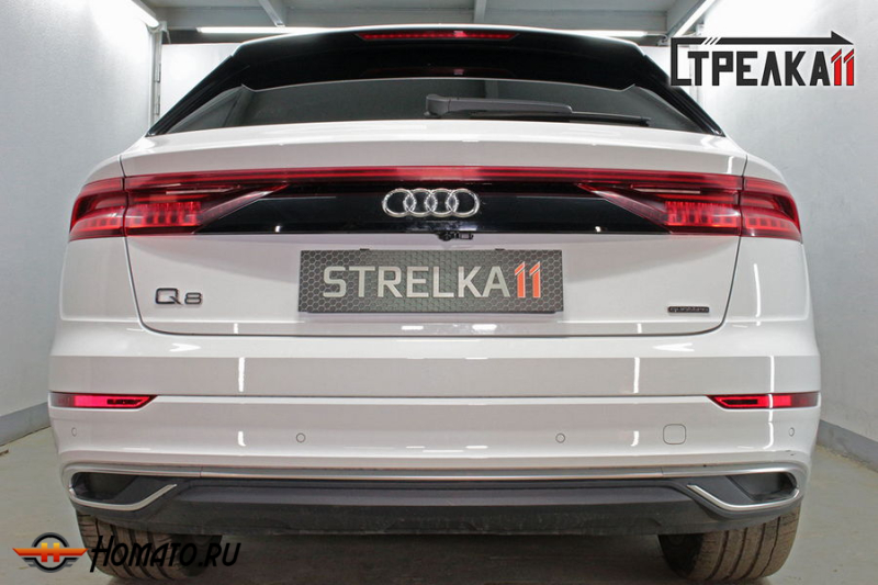 Защита задней камеры Audi Q8 (4M) 2018+