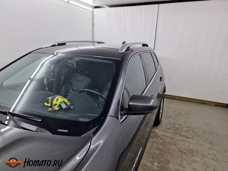 Премиум водостоки дефлекторы лобового стекла Jeep Cherokee 5 (KL) 2014-2025