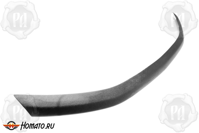 Накладка на капот Лада Нива Тревел | шагрень, со скотчем 3M 