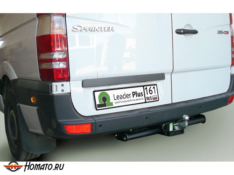 Фаркоп MERCEDES SPRINTER (фургон) (без ступеньки) 2006- | шар F - кованый | Лидер Плюс | M207-F Фаркоп MERCEDES SPRINTER (фургон) (без ступеньки) 2006- | шар F - кованый | Лидер Плюс | M207-F