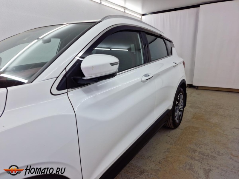 Накладки на ручки дверей для Джили Кулрэй | 4 штуки, декор