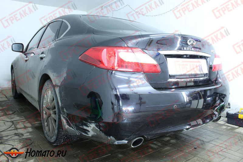 Защита задней камеры INFINITI M37 2010-2014