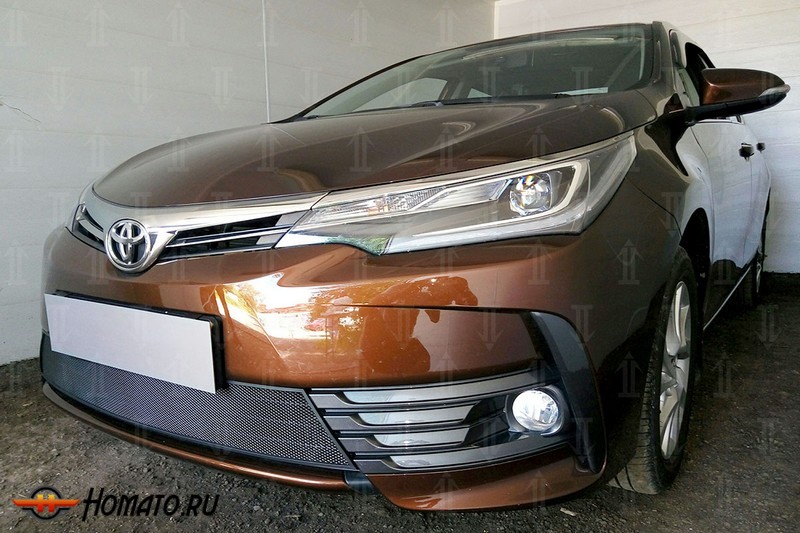 Защита радиатора для Toyota Corolla (2015+) рестайл | Стандарт