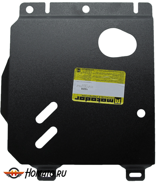 Защита картера Jeep Grand Cherokee IV 2010-2013 | двигатель + передний дифференциал + КПП + радиатор, 3 мм, сталь | MOTODOR | 15205