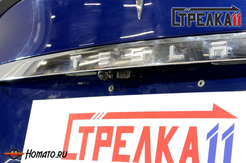 Защита задней камеры TESLA MODEL S 2012-2016 дорестайл