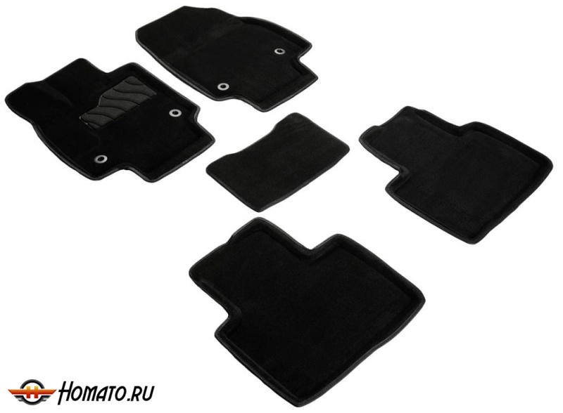 3D коврики Lexus RX 5 2022+ | Премиум | Seintex