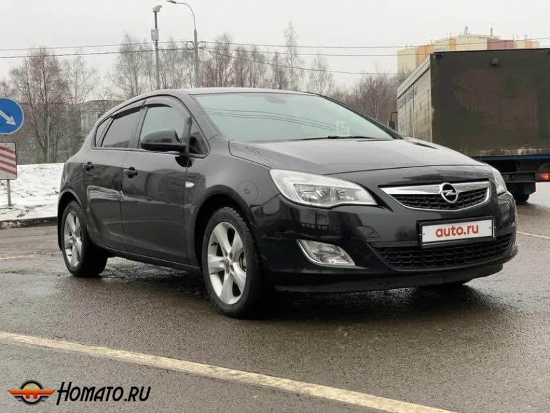 Дефлекторы окон Opel Astra J 2010-2015 | Cobra
