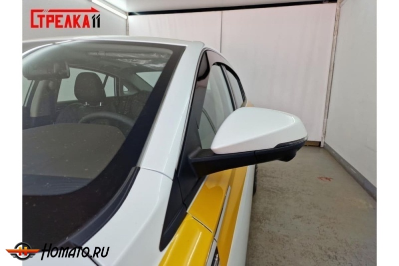 Дефлекторы Dongfeng Shine Max 2023+ | премиум, плоские, 2D