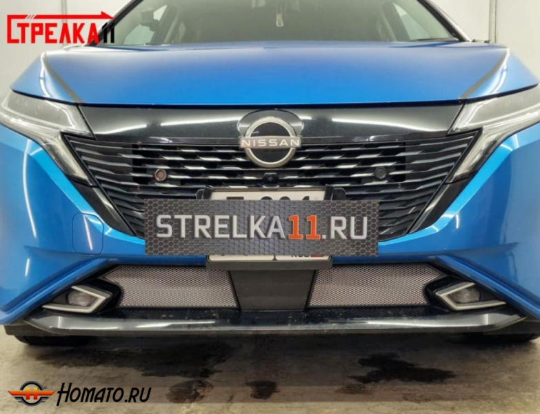 Защита радиатора для Ниссан Аура 2021-2024 дорестайл | Стандарт