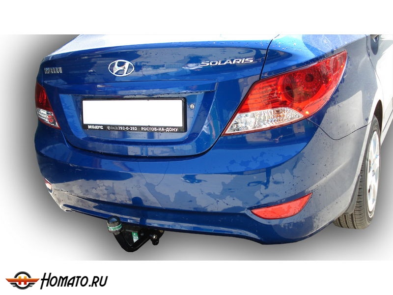 Фаркоп KIA RIO 3 (седан, хетчбек) (2010-2017) | шар A | Лидер Плюс | H219-A