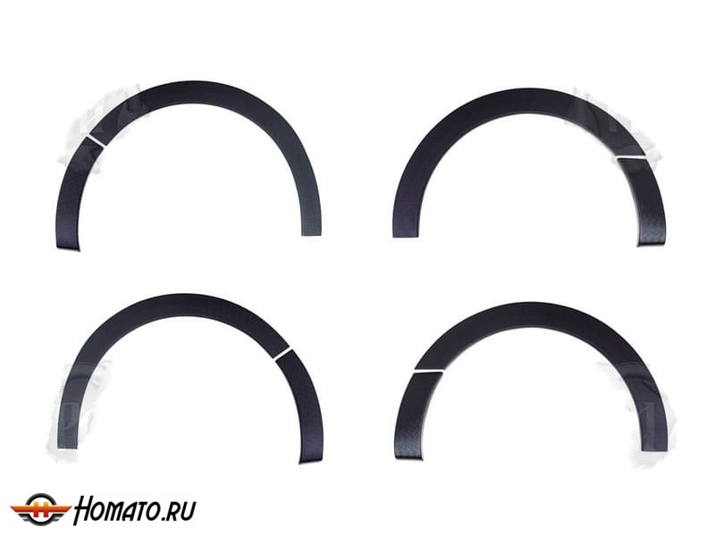 Накладки на колёсные арки для Opel Zafira Life 2019+ | шагрень, комплект | на длинную базу L3