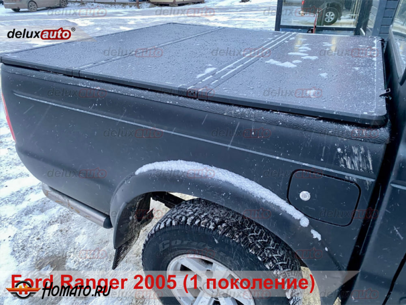 Крышка кузова Mazda BT-50 2006-2011 | H3, 3 секции, алюминий