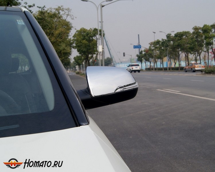 Накладки на зеркала для Hyundai Creta 2016+/2020+ | хром (ABS)