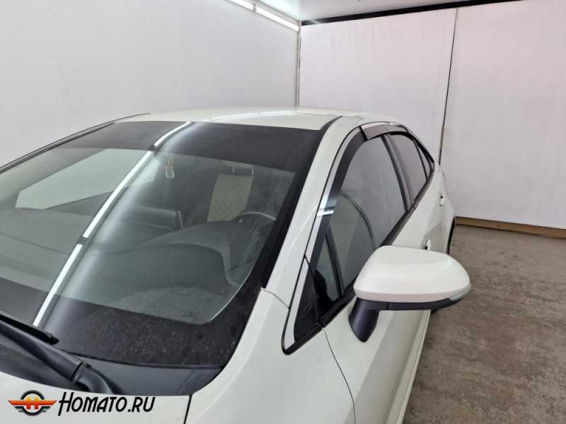 Премиум водостоки дефлекторы лобового стекла Toyota Corolla 12 (210) 2019+/2025+
