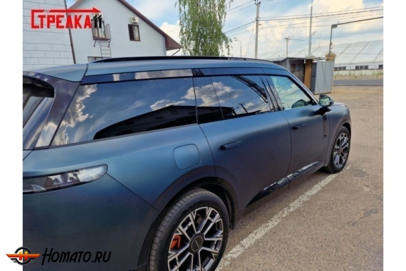 Дефлекторы Lynk Co 900 | из 6 частей, премиум, плоские, 2D