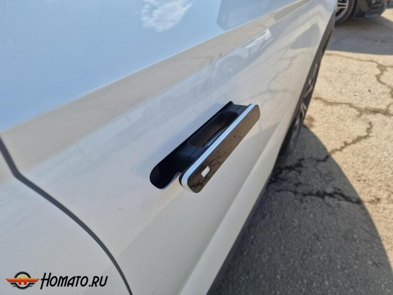 Накладки на ручки дверей для Haval F7 2 2024+ | 4 штуки, декор