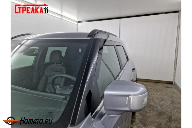 Дефлекторы KGM Torres | из 4 частей, премиум, плоские, 2D