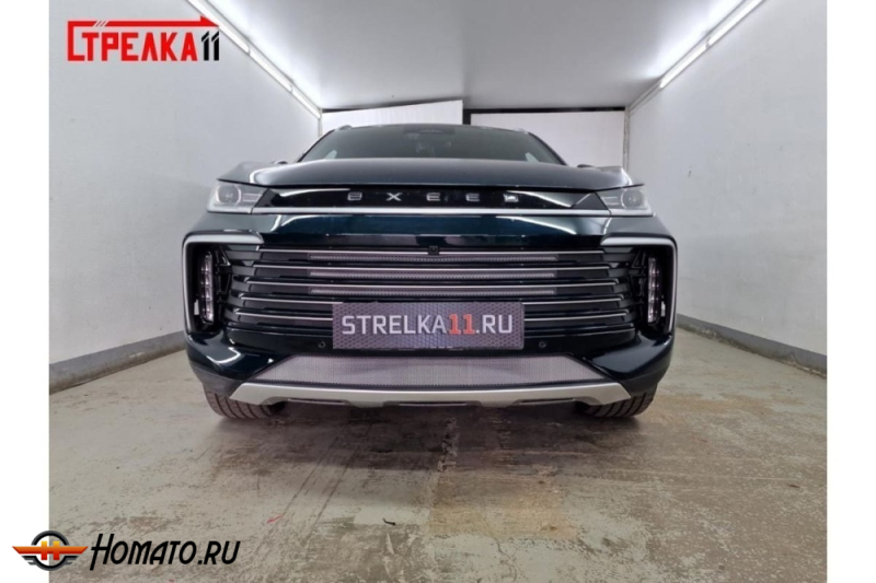 Защита радиатора для Exeed TXL 2024+ рестайл | Стандарт