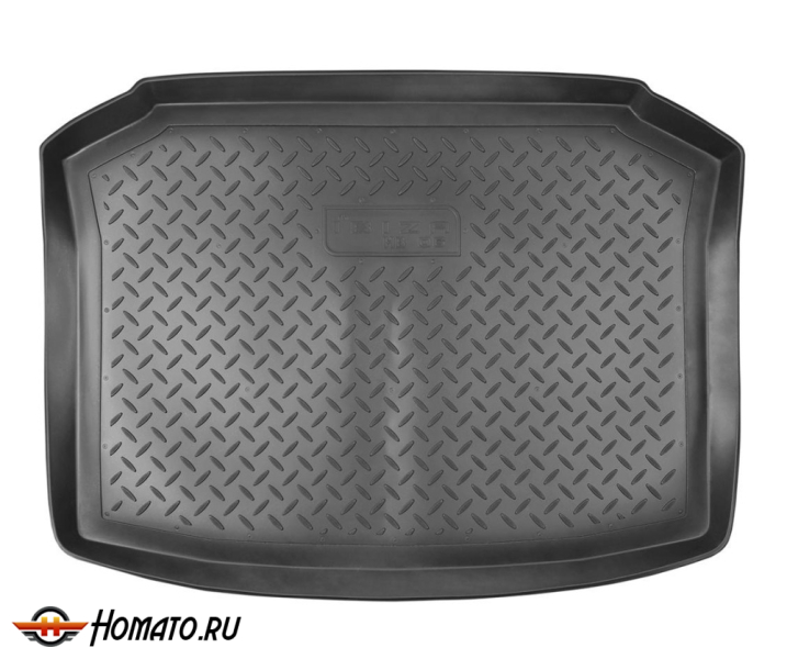 Коврик в багажник Seat Ibiza 3 (6L) (хэтчбек) 2002-2008 | черный, Norplast