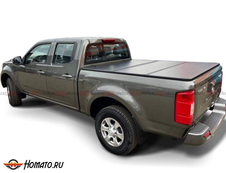 Крышка кузова Foton Tunland V7 | 3 секции, алюминий | длинный кузов 185 см