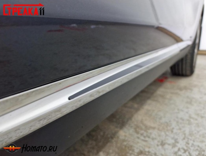 Комплект накладок для Kia Sorento Prime 2015-2017 | 6 штук, декор