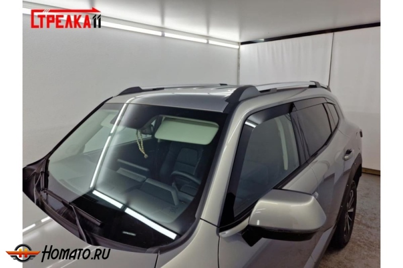 Дефлекторы Haval H7 2025+ | из 6 частей, премиум, плоские, 2D