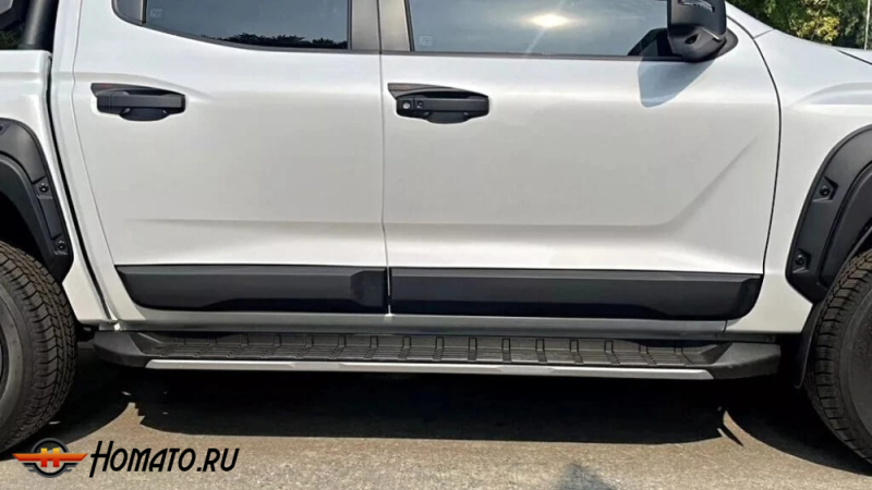 Пороги OEM для Mitsubishi L200 6 2023+