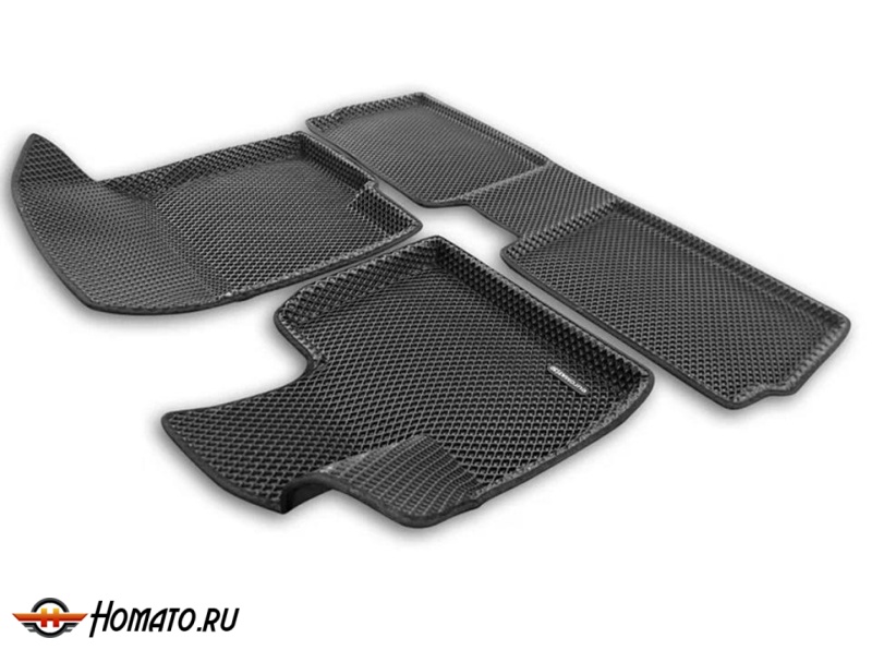 3D EVA коврики OMODA C7 | с бортами, Euromat 3D