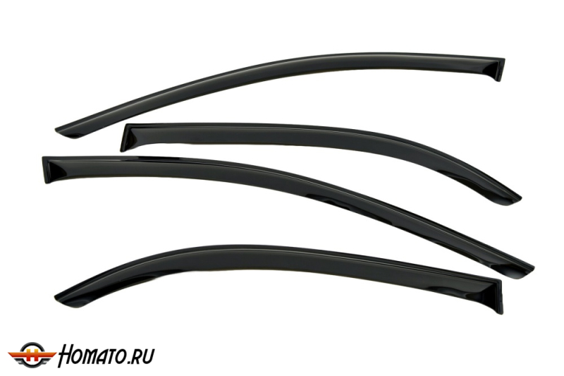 Дефлекторы на окна KIA CERATO I (2003-2009) седан
