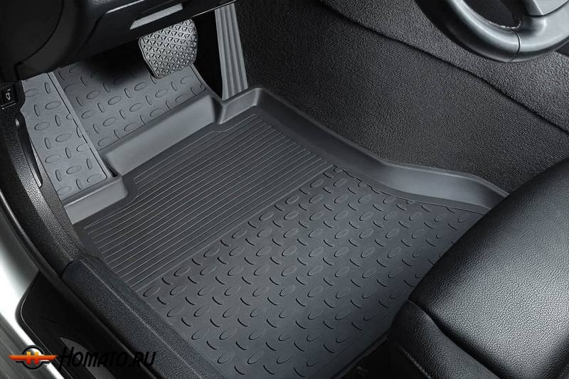 Резиновые коврики BMW X6 F-16 2014-2019 | с высокими бортами | Seintex