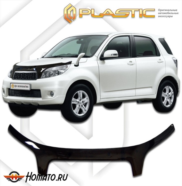 Дефлектор капота Daihatsu Terios 2006-2009 | exclusive, черный